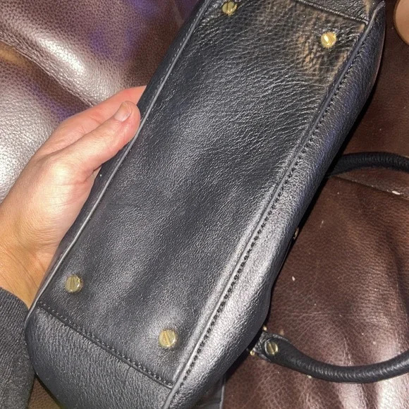 Euc Authentic Tory Burch Pebbled Leather Amanda Bag - Picture 11 of 14